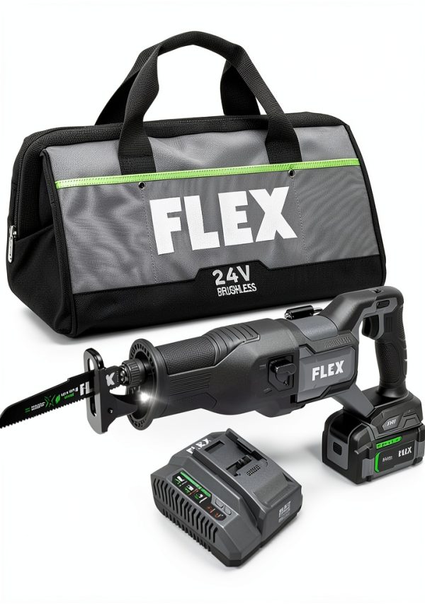 FLEX 24V Power Reciprocating Saw Grey/Black FX2271-1C-0