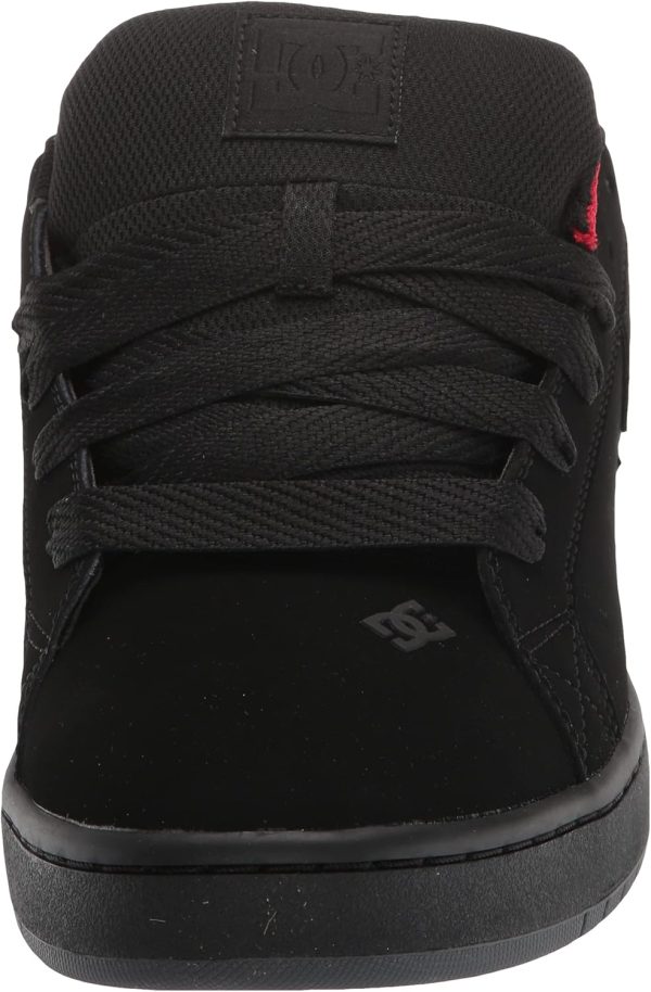 DC Court Graffik Skateboarding Shoes Mens Leather-1