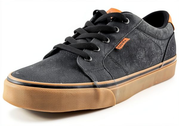 Vans Bishop Low‑Top Canvas Sneakers Men Black Gum-0