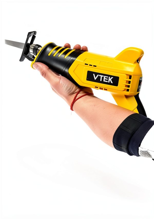 VTEK Brushless Reciprocating Saw Yellow 20V-3