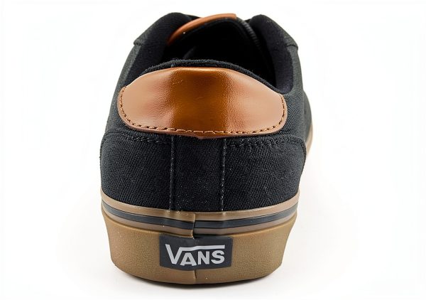Vans Bishop Low‑Top Canvas Sneakers Men Black Gum-3