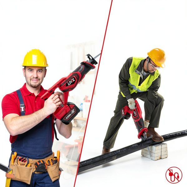 L1NXIXI Cordless Reciprocating Saw for Milwaukee Battery-1