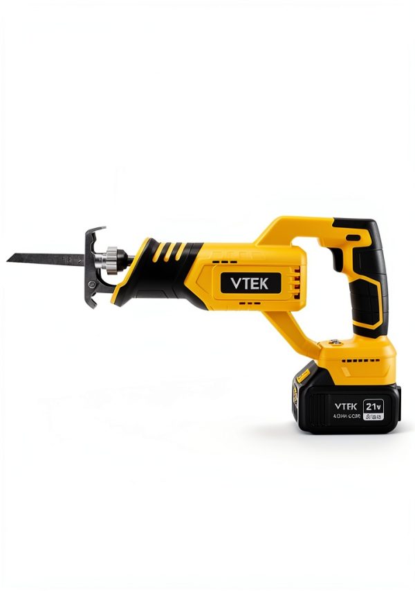 VTEK Brushless Reciprocating Saw Yellow 20V-4