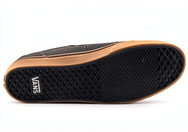 Vans Bishop Low‑Top Canvas Sneakers Men Black Gum-1