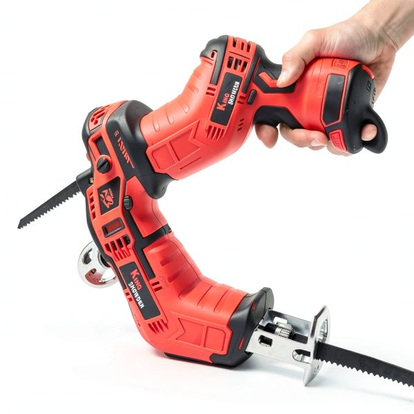 Reciprocating Saw BDJHMP 21V Battery Powered Red-1