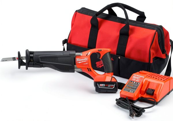 Milwaukee Reciprocating Saw 18V Brushless Black-0