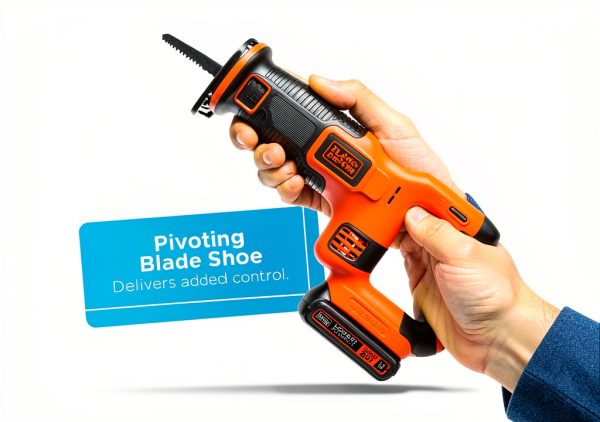 BLACK+DECKER 20V Max Reciprocating Saw Kit-8