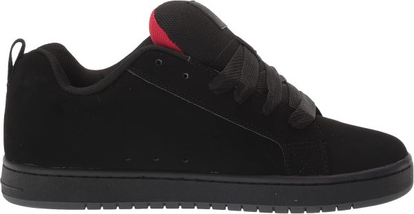 DC Court Graffik Skateboarding Shoes Mens Leather-5