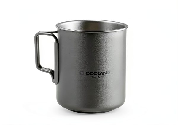 Odoland Titanium Camping Cookware 420ML & 750ML Titanium Pot with Lid and Spork Lightweight Camping Pot for Backpacking Hiking Traveling and Picnic-5