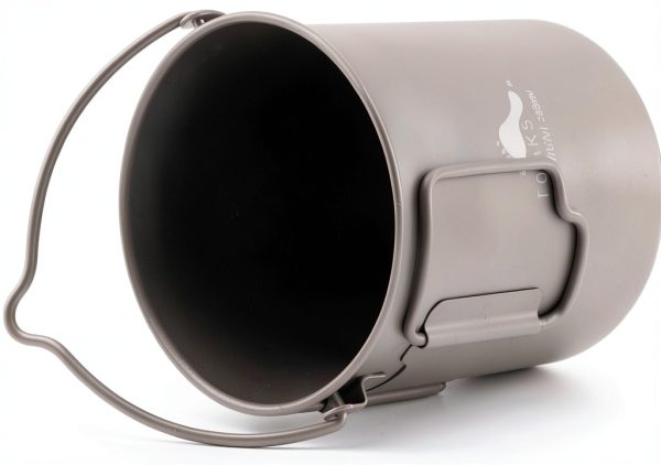 TOAKS Titanium 750ml Pot with Bail Handle for Ultralight Camping, Backpacking Cookware and Mug-2