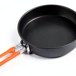 Fire-Maple 7.6 Inch Camping Frying Pan w/Nonstick Coating | Durable Lightweight Camping Skillet for Cooking Egg Steak | Outdoor Kitchen Equipment Gear | Portable Backpacking Cooking Pan-0