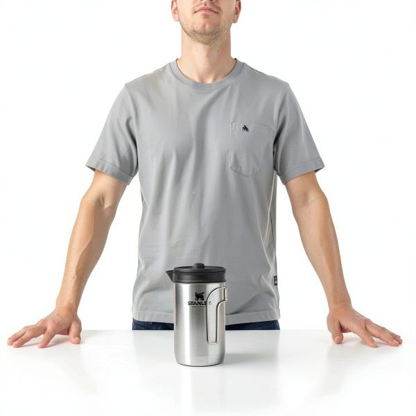 STANLEY All In One French Press Coffee Maker 32 oz | 5 Minute Brew, 4 Hours Hot | Mesh Filter for Coffee Grounds | Insulated Stainless Steel French Press | BPA-Free | Stainless-2