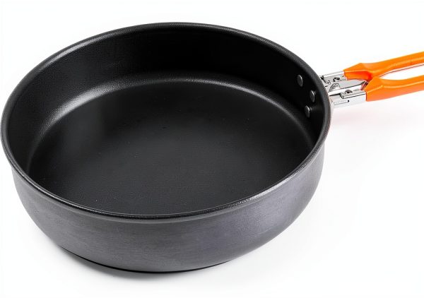 Fire-Maple 7.6 Inch Camping Frying Pan w/Nonstick Coating | Durable Lightweight Camping Skillet for Cooking Egg Steak | Outdoor Kitchen Equipment Gear | Portable Backpacking Cooking Pan-5