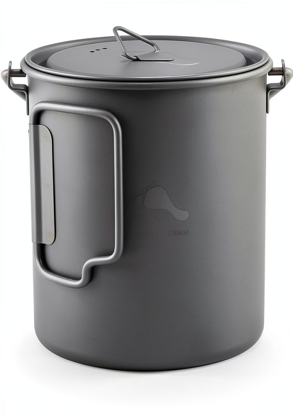 TOAKS Titanium 750ml Pot with Bail Handle for Ultralight Camping, Backpacking Cookware and Mug-4