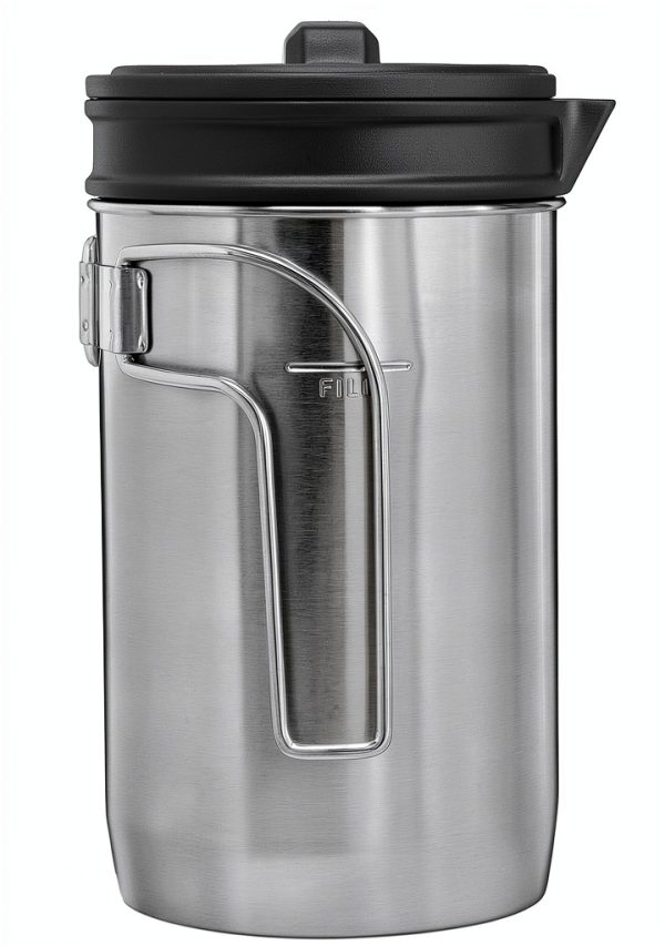 STANLEY All In One French Press Coffee Maker 32 oz | 5 Minute Brew, 4 Hours Hot | Mesh Filter for Coffee Grounds | Insulated Stainless Steel French Press | BPA-Free | Stainless-3
