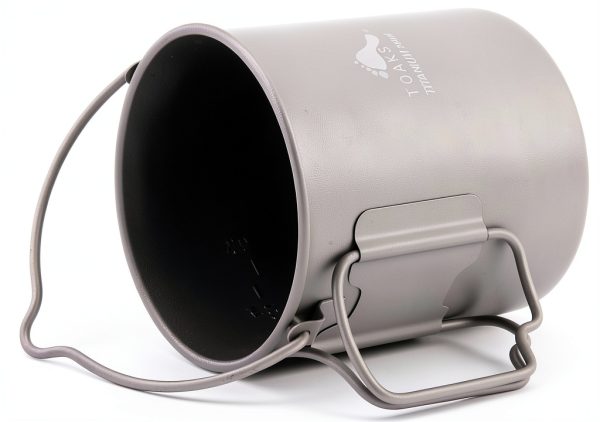 TOAKS Titanium 750ml Pot with Bail Handle for Ultralight Camping, Backpacking Cookware and Mug-7