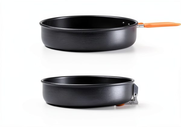 Fire-Maple 7.6 Inch Camping Frying Pan w/Nonstick Coating | Durable Lightweight Camping Skillet for Cooking Egg Steak | Outdoor Kitchen Equipment Gear | Portable Backpacking Cooking Pan-2